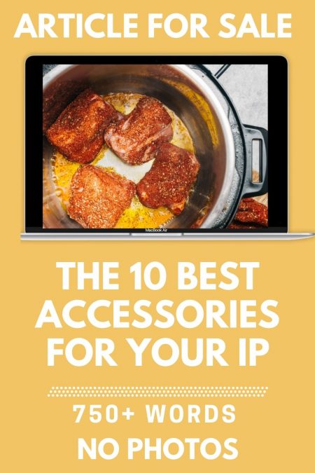 10 Best Accessories for your Instant Pot