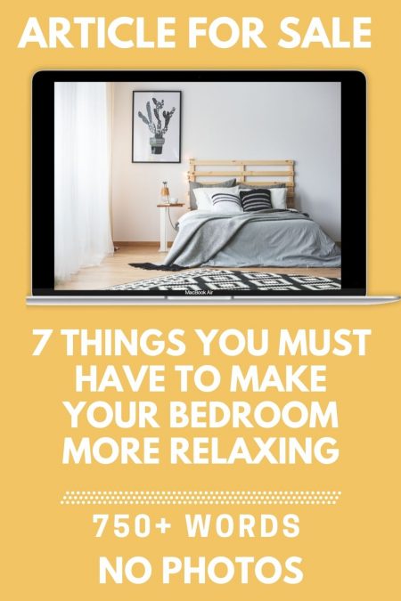 7 things you must have to make your bedroom more relaxing