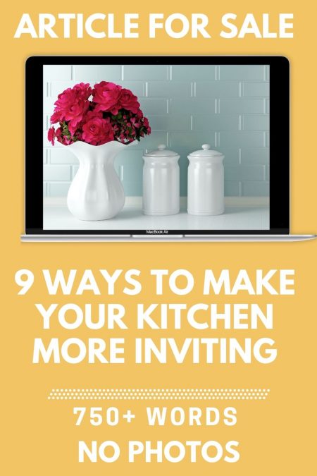 9 ways to make your kitchen more inviting