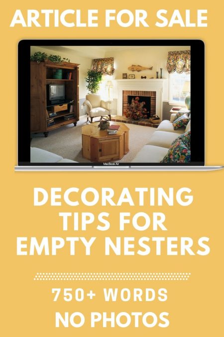 Decorating Tips for Empty Nesters mockup