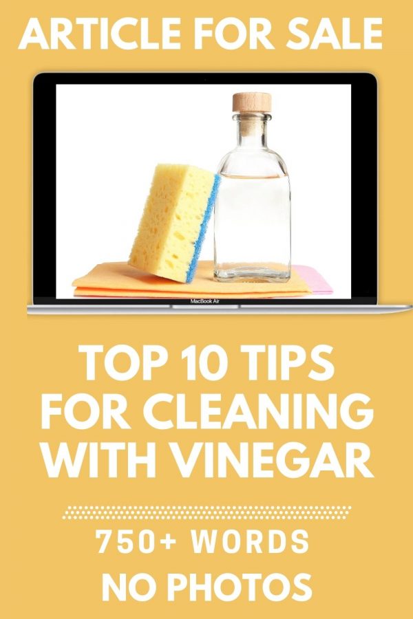 10 Tips for cleaning with vinegar